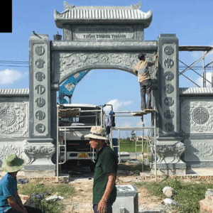 Cổng đá đẹp