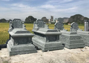 mộ đá không mái đẹp